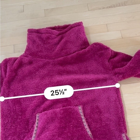 Sundance Sasha Cozy Sweatshirt in Magenta Fuchsia Pink  M NWOT - Picture 3 of 9